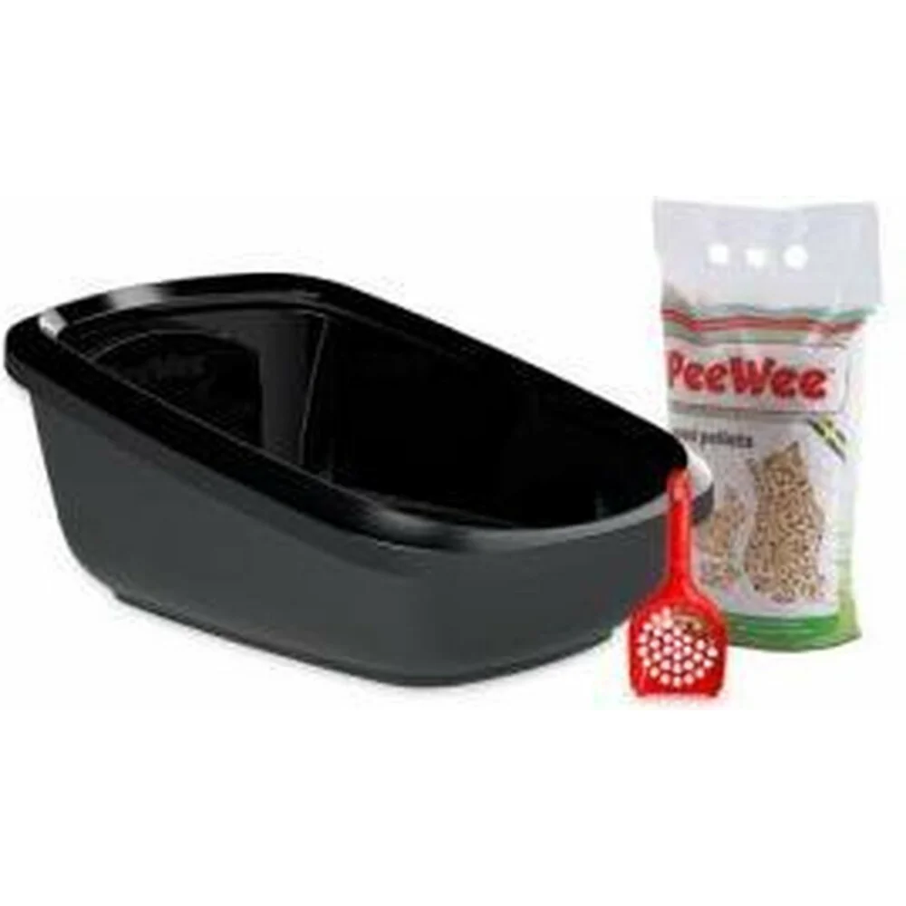 PeeWee Startpakket EcoGranda XXL Zwart - Antraciet 66,5 x 48,5 x 28 cm