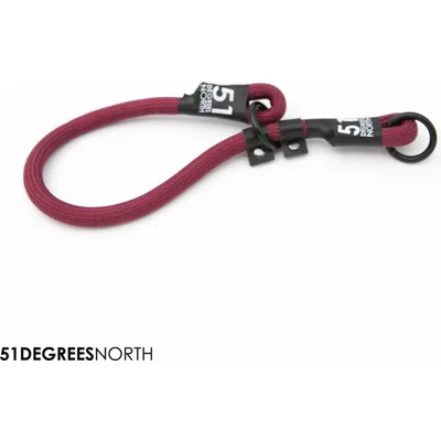 51 Degrees North - Wanderful - Collar - Rope - Burgundy - 40-50 cm x 12 mm