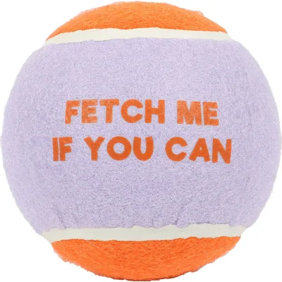 Coockoo Tennisbal - Paars/oranje