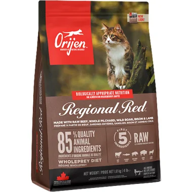 Orijen Regional Red Cat Whole Prey - 2 x 1,8 kg