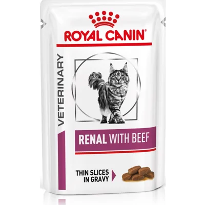 Royal Canin Renal Beef zakjes 12 x 85 gr