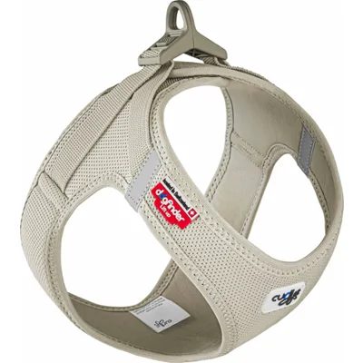 Curli Vest Harness Clasp Air-Mesh - Beige - S
