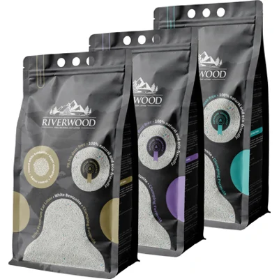 Riverwood Bentoniet Kattenbakvulling - Babypoeder