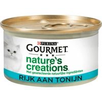 GOURMET Nature's Creations Tonijn kattenvoer nat 85gr