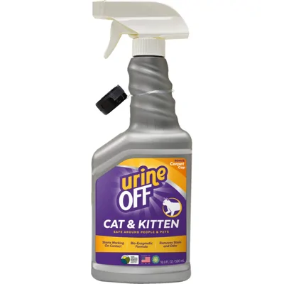 Urine off geur en vlekverwijderaar kat en kitten spray 500ml