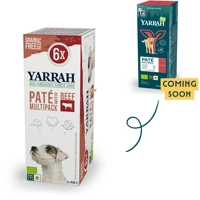 Yarrah Biologisch Paté met rund en kip hondenvoer 6x150gr
