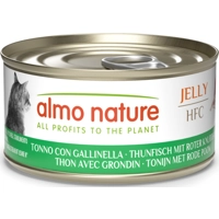 Almo Nature HFC Kattenvoer Nat Blikje Tonijn&Rode Poon 70 gr
