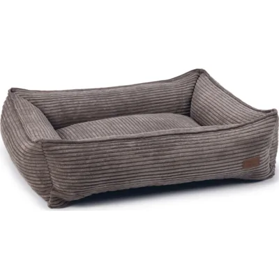 Designed by Lotte Ligmand Ribbed Bruin 80 x 70 x 22 cm