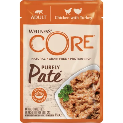 Wellness Core Purelypate Chicken&Turkey 85 gr