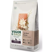 Vigor&Sage Kattenvoer Beauty Lily Root 400 gr