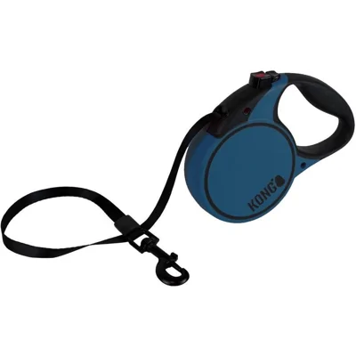 KONG Retractable Leash Terrain - L - Blauw