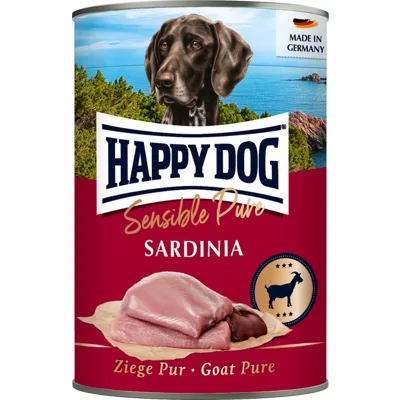Happy Dog Sensible Pure Sardinia - Geit - 6 x 400 g