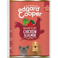 Edgard & Cooper Kip & Zalm Senior hond natvoer blik 400 gram product name