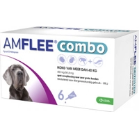 Amflee Combo Spot-On 402 mg hond XL 40+ kg 2 x 3 pipetten