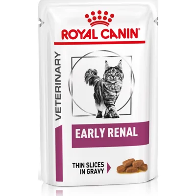 Royal Canin Veterinary Early Renal natvoer kat (in saus) 1 doos (12 x 85 g)