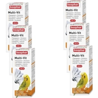 6x Beaphar Bogena Multi-Vitamine Papegaai&Parkiet 50 ml product name