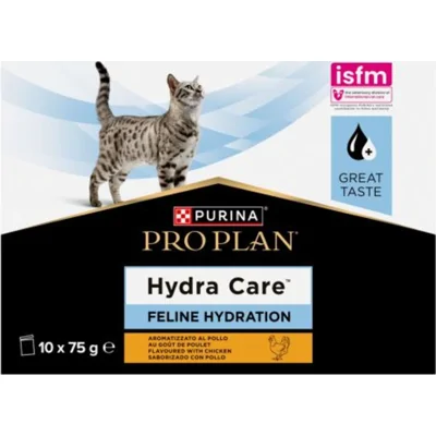 6x Pro Plan Cat Hydra Care Kip 10 x 75 gr