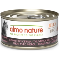 Almo Nature HFC Kattenvoer Nat Blikje Tonijn&Tandbaars 70 gr