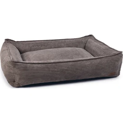 Designed by Lotte Ligmand Ribbed Bruin 95 x 80 x 23 cm