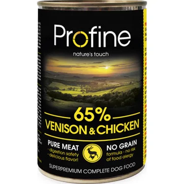 Profine Pure Meat - Hondenvoer - Hert - 6 x 400 gr