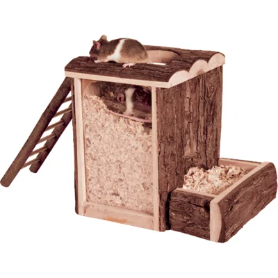 Trixie Speel- en Graaftoren - 20 x 20 x 16 cm