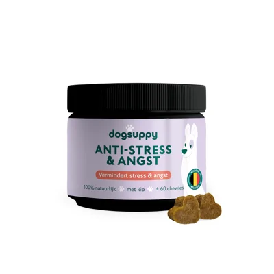 DogSuppy Anti-Stress&Angst Kip 60 stuks
