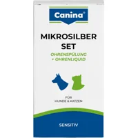 Canina Microzilver Set - Oorspoeling en Vloeistof - 150 ml