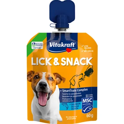 Vitakraft Lick & Snack - Zalm - 60 gram