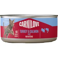 Carnilove Can Paté Kitten - Kalkoen & Zalm - 12 x 100 g