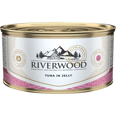 Riverwood Caviar for Cats - Tuna in Jelly - 24 x 85 gram