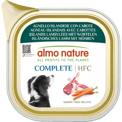 Almo Nature HFC Complete - Kuipje - IJslands Lam met Wortels - 17 x 85 g