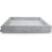 Bia bed rib hoes hondenmand grijs bia-7 120x100x15 cm