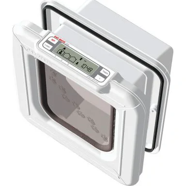 Closer Pets Kattenluik Super Select Chip met Timer 355 Wit