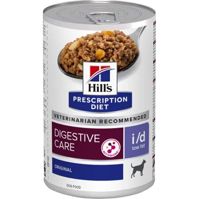 Hill's Prescription Diet i/d Low Fat Digestive Care met kip hondenvoer nat 360gr blik