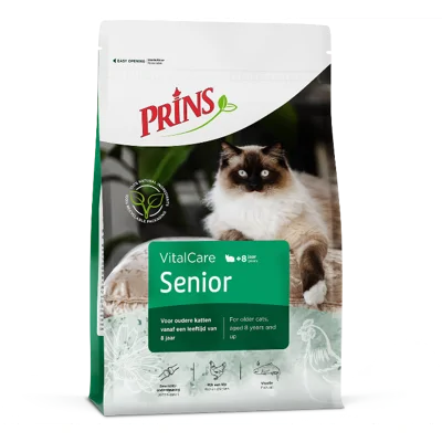 Prins Vitalcare Senior kattenvoer 400gr