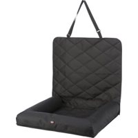 Trixie hondenkussen voor autostoel zwart 61x50x10 cm