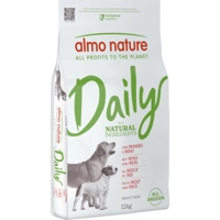 Almo Nature Daily met rund en rijst hondenvoer 12 kg
