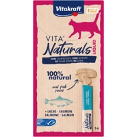 Vitakraft Vita Naturals Liquid kattensnack met zalm (5 st.) 1 verpakking product name