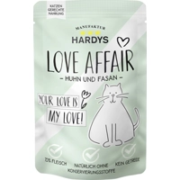 Hardys Love Affair kip met fazant natvoer kat (zakjes) 12 x 100 g