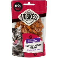 10x Voskes Sushi Rolls Kip 60 gr