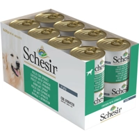16x Schesir Hondenvoer Kip Spinazie in Gelei 285 gr