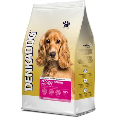 4x Denkadog Hondenvoer Crocque Derma Protect 2,5 kg