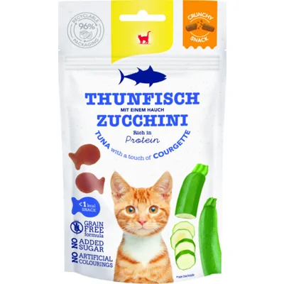 GimCat Crunchy Kattensnack Tonijn&Courgette 50 gr