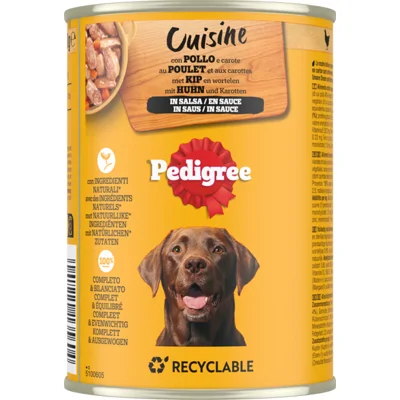 Pedigree Blik Hondenvoer Adult Kip 400 gr