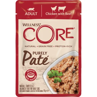 Wellness Core Purelypate Chicken&Beef 85 gr