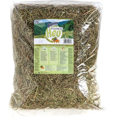 Bunny Nature Knaagdiervoer Vers Gras Hooi Tuingeluk 2 kg