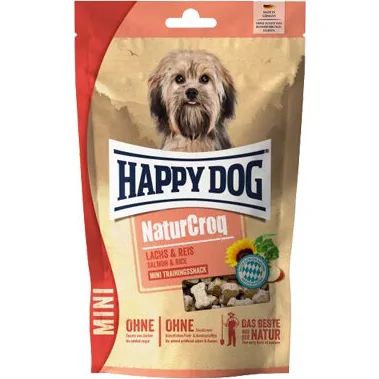 Happy Dog NaturCroq Mini Snack Zalm & Rijst 100g