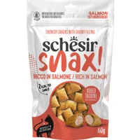 8x Schesir Snax! Kat Zalm 60 gr