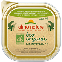 Almo Nature Dailymenu bio pate hond Kip en groenten 300gr