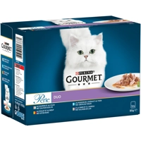 Gourmet Perle Duo Land & Zee kattenvoer 12x85 gr